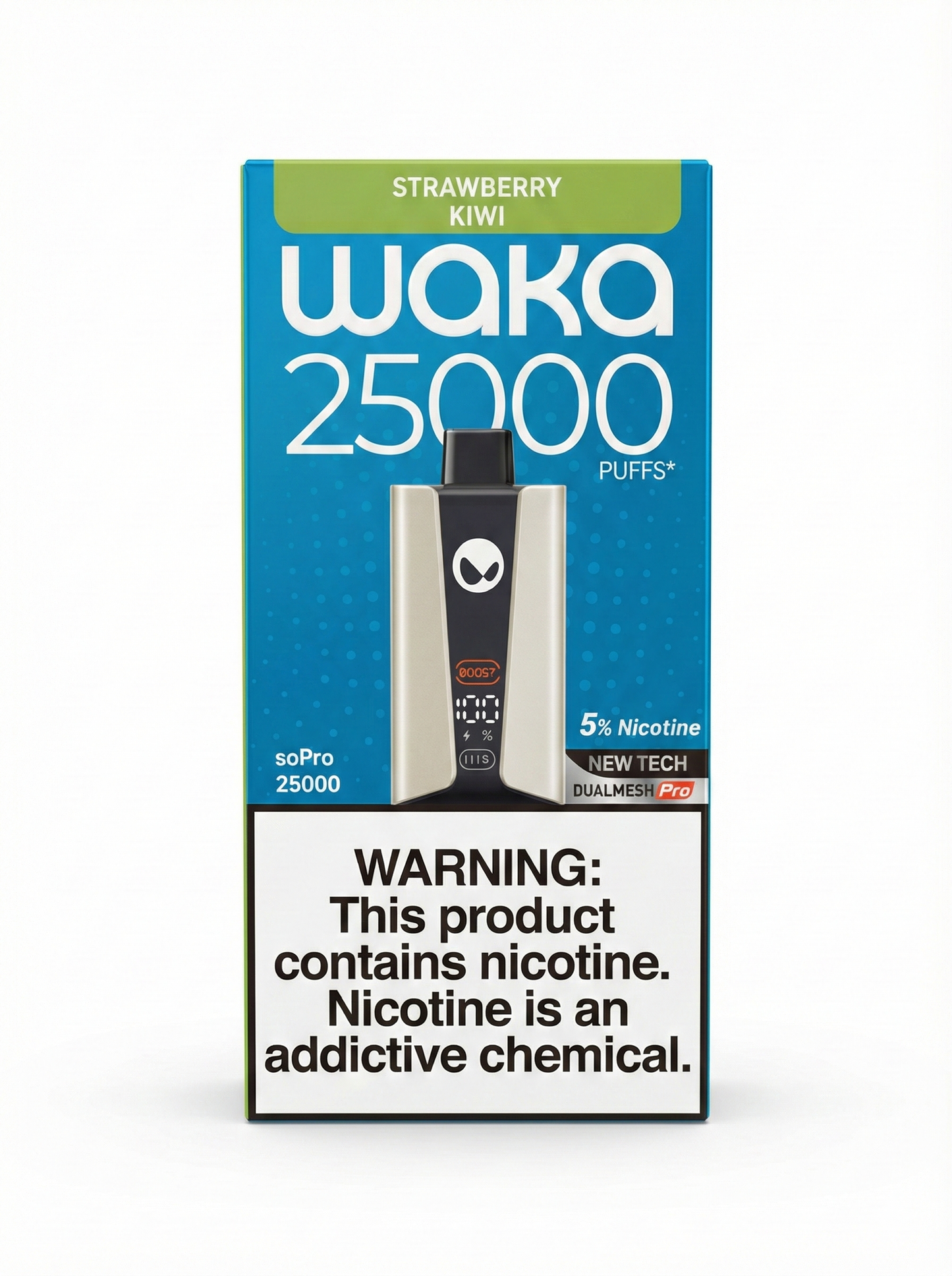 WAKA soPro 25000 Disposable Vape - Strawberry Kiwi