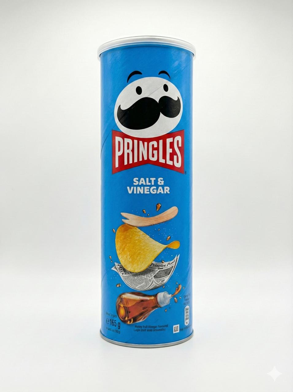 Pringles Salt & Vinegar (165g)