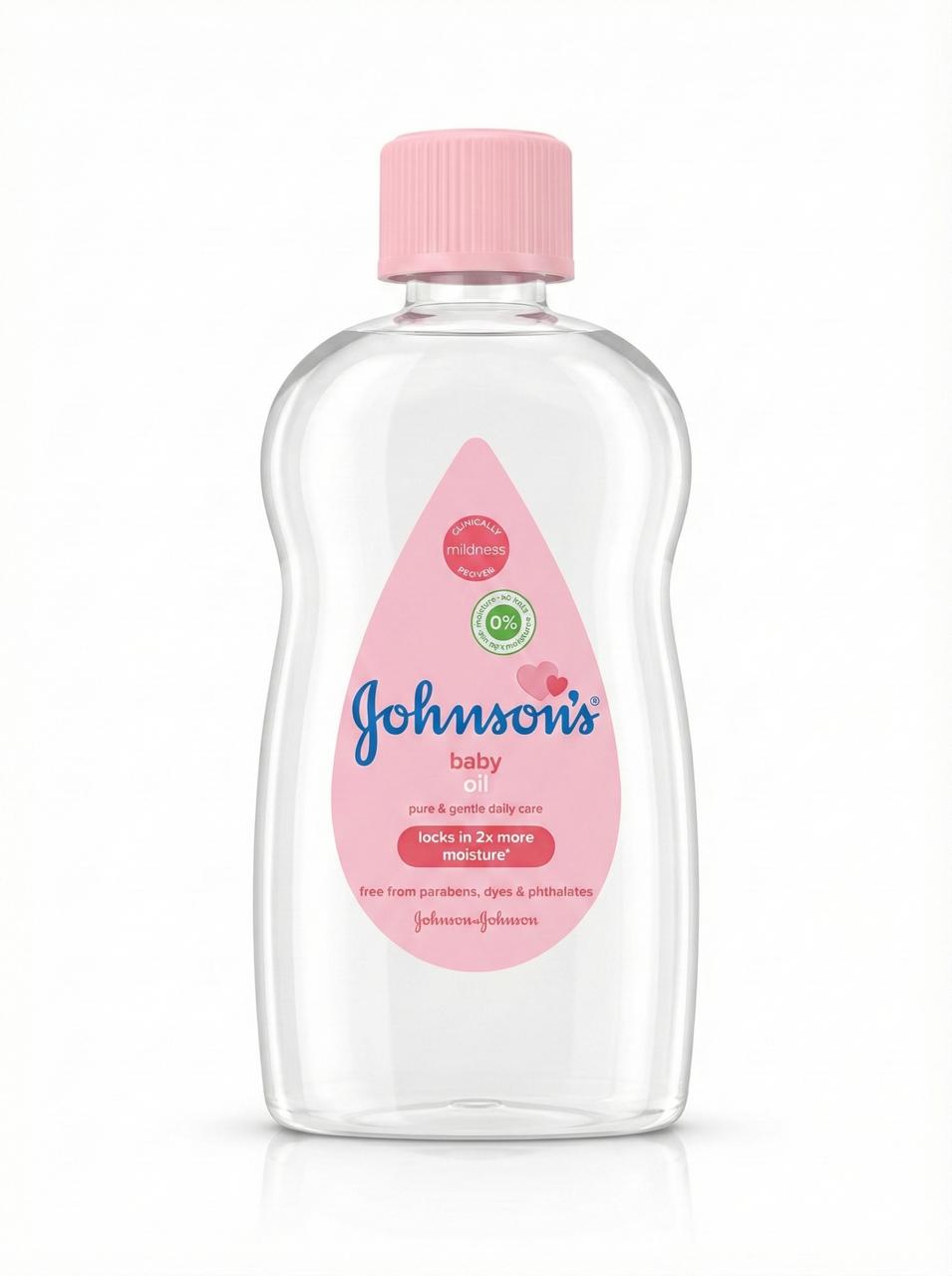 Johnson's Baby Oil - Regular (Pink)