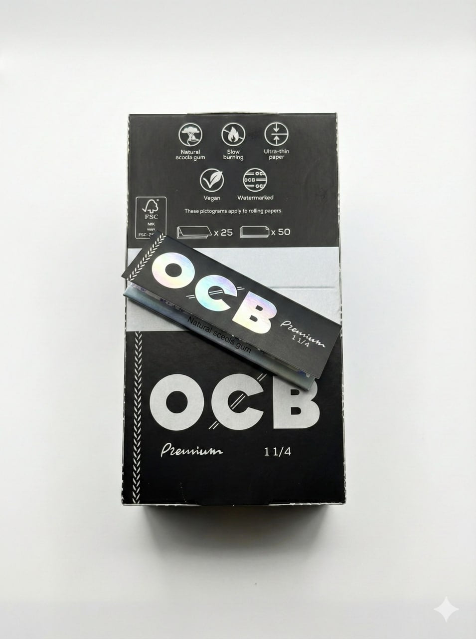 OCB Premium Rolling Papers (1 1/4)