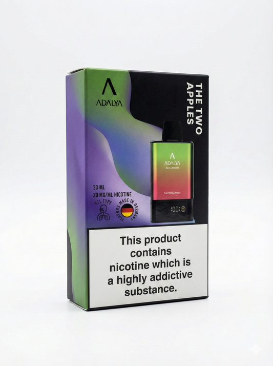 ADALYA THE TWO APPLES - 20ML / 20MG NICOTINE VAPE (ADC 255800)