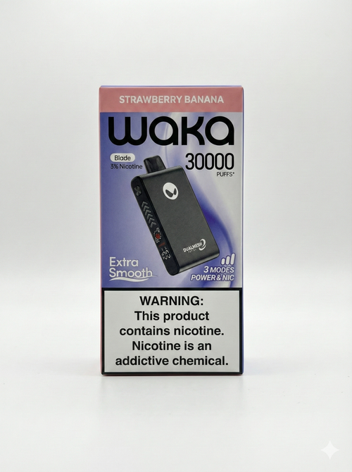 WAKA 30000 Disposable Vape - Strawberry Banana