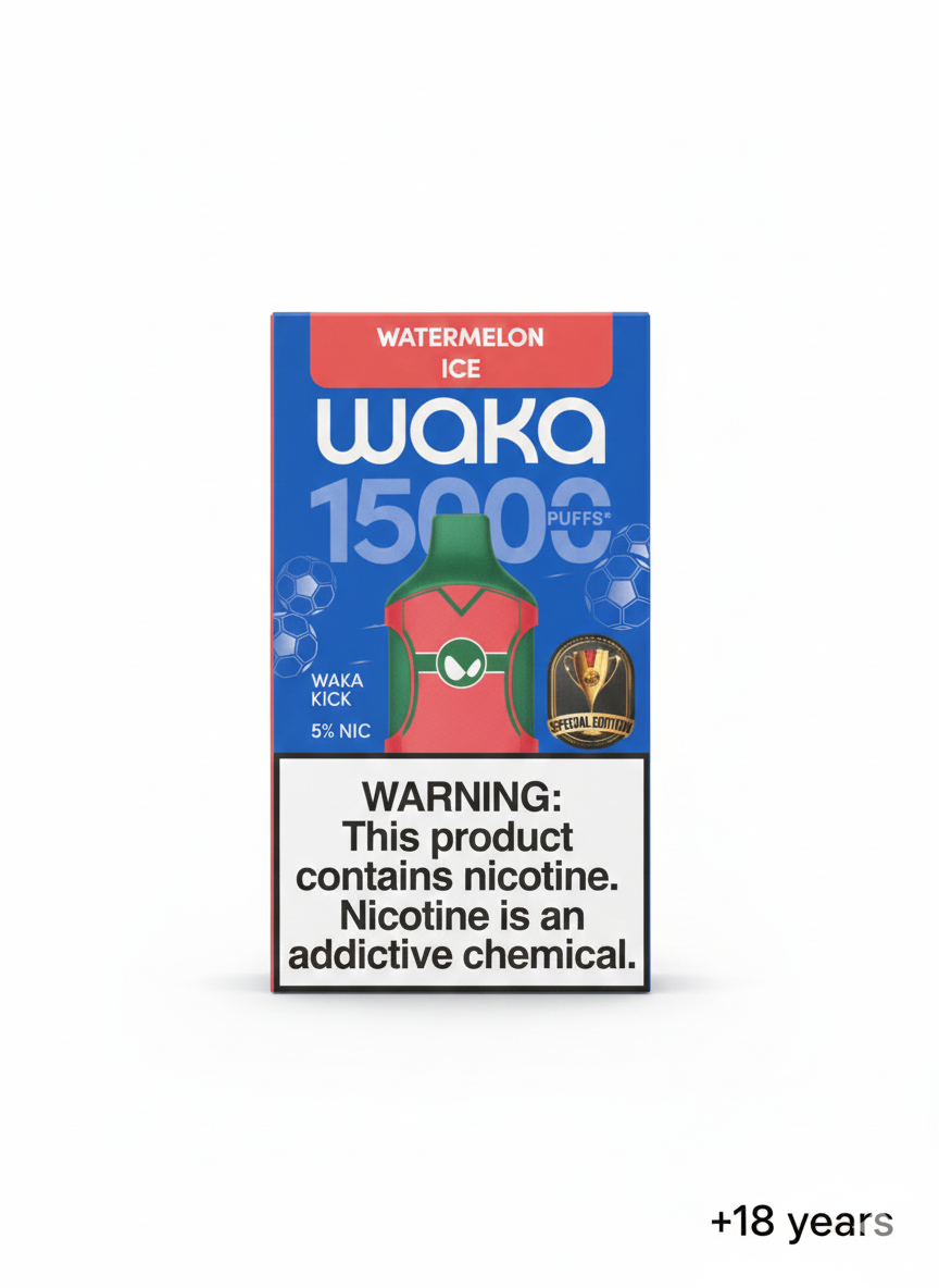 Waka Kick Strawberry Kiwi 15000 Puffs