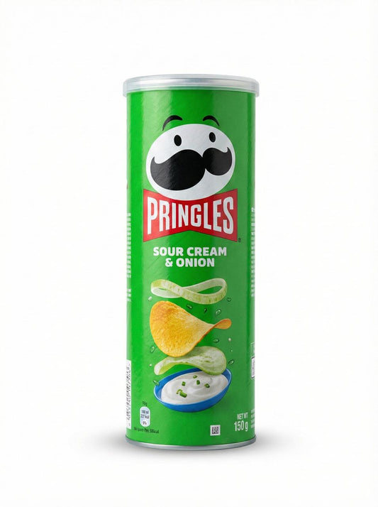 Pringles Sour Cream & Onion - 165g