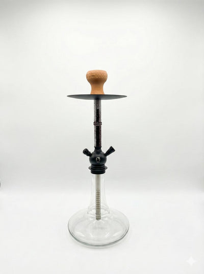 Stealth Carbon Fiber Hookah - Matte Black