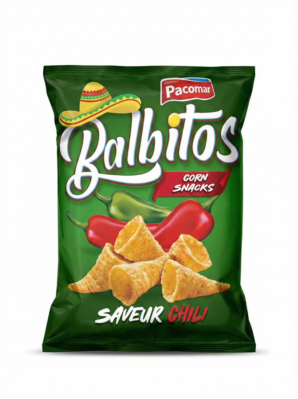 Pacomar Balbitos - Chili Flavor