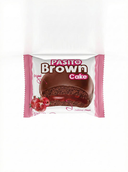 Pasito Brown Cake - Pomegranate