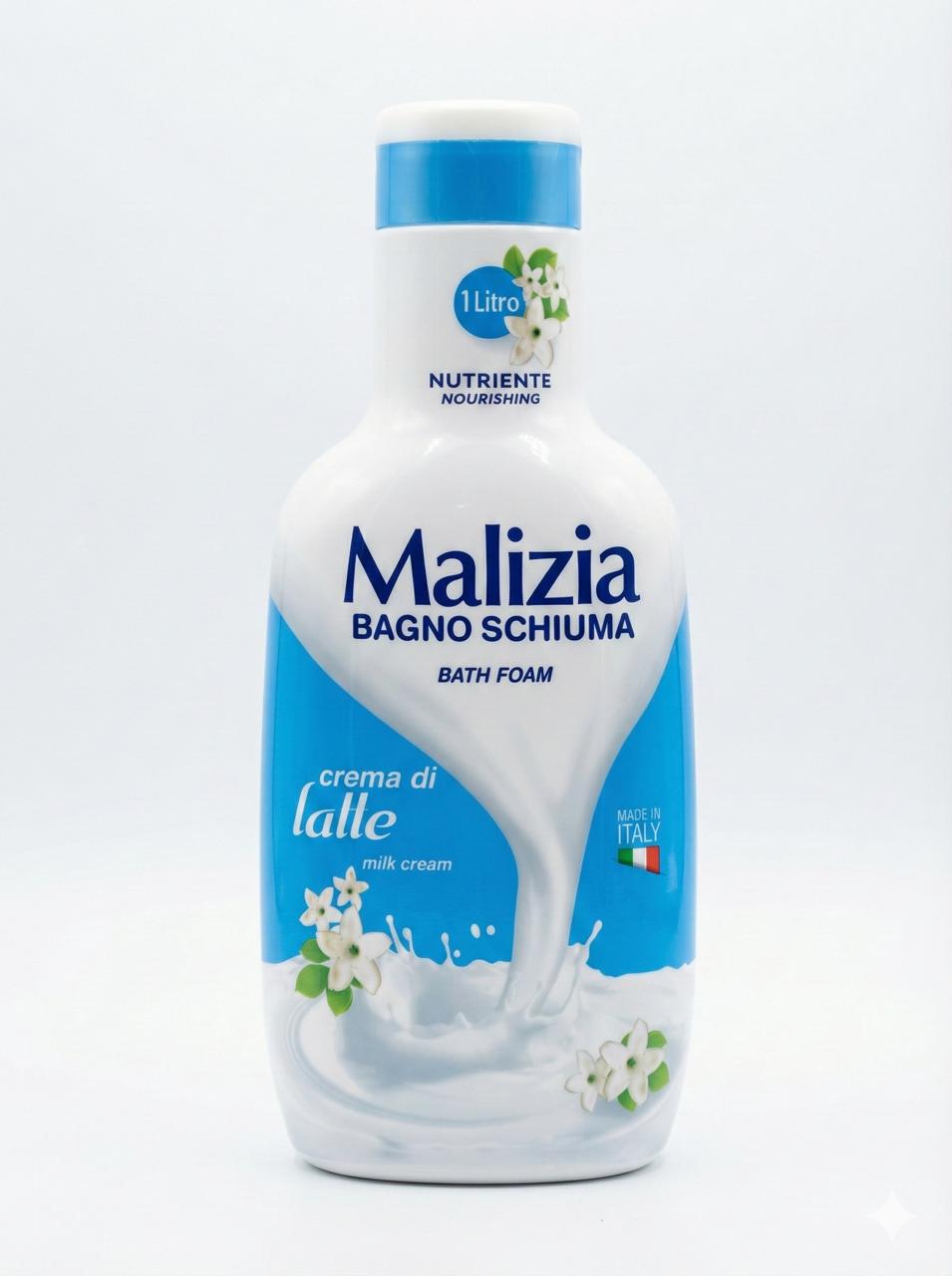 Malizia Bath Foam - Milk Cream (1 Liter)