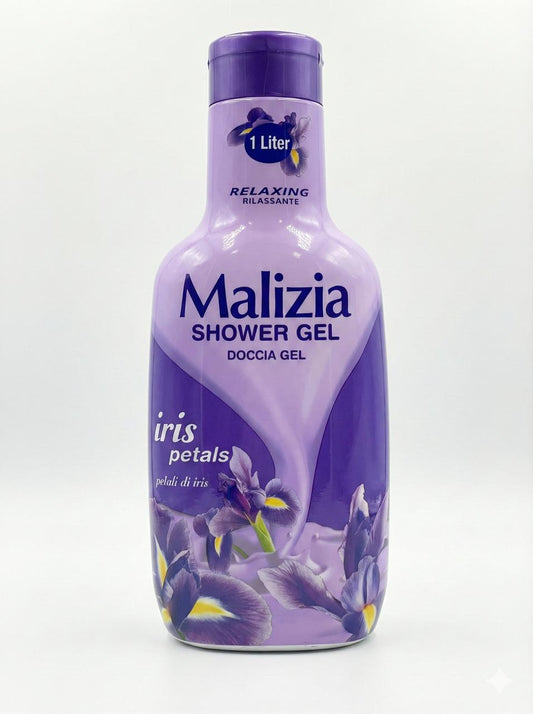 Malizia Shower Gel - Iris Petals (1 Liter)