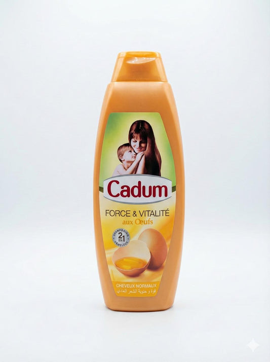 Cadum Shampoo 2in1 - Force & Vitality with Eggs