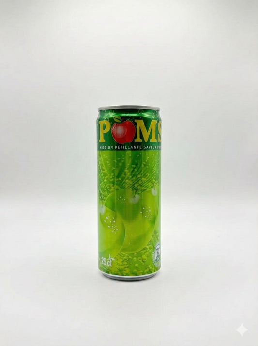 Poms Apple Soda (Can)