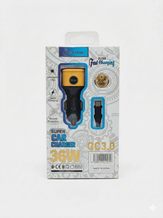 G-Royal Super Car Charger (36W)